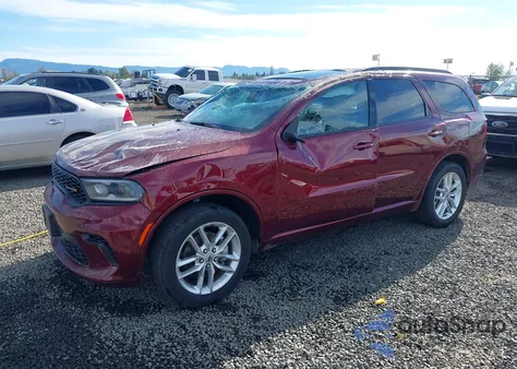 2024 Dodge Durango Gt Plus Awd from USA, damaged, VIN 1C4RDJDG7RC237766